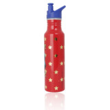 20oz BPA Free Narrow Mouth Single Wall Light Weight Straw Aluminum Water Bottle For Kid