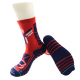 Customized Wholesale Cotton Men's Towel Bottom Breathable Shaping European And American Fashion Trend Basketball Sports Socks