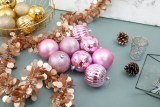 new colour Christmas plastic ball set for Xmas tree decoration