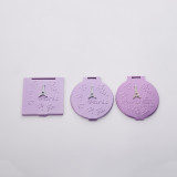 Handheld Beauty Vanity Mirror Mini Handheld Square Shape Makeup Mini Pocket Mirror