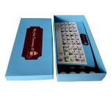 Custom Food Grade Unique Eco Friendly Triangle Retail Paper Cookie Candy Popcorn Packaging Box