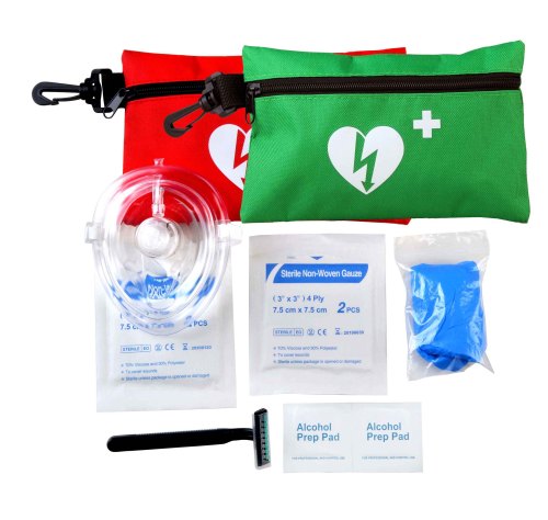 Customized AED Rescue first aid prep kit for fast responce