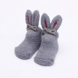Doll Thickened Sleep Socks Baby Girl  Cotton Socks Baby Slippers Socks Wholesale  Custom Packaging