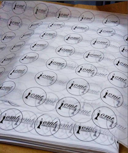 Fashionable custom printed tissue wrapping paper for trending products packaging clothes wrapping tissue paper
