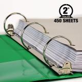 High Quality custom PVC colorful 1 inch 3 ring binder file folder