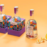 Custom Craft Paper Cardboard Carton Foldable Shipping Red Liquor Wine Gift Packaging Boxes With Handle