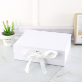 Knotless Box Braids Wig Luxury Clothing Wedding Favours Candy Box Jewelry folding Box With Ribbon
