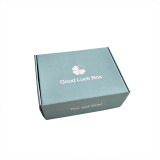 Custom Logo Luxury Cardboard Foldable custom logo shipping packaging boxes pink package for clothing