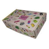 custom holographic mailer box with logo