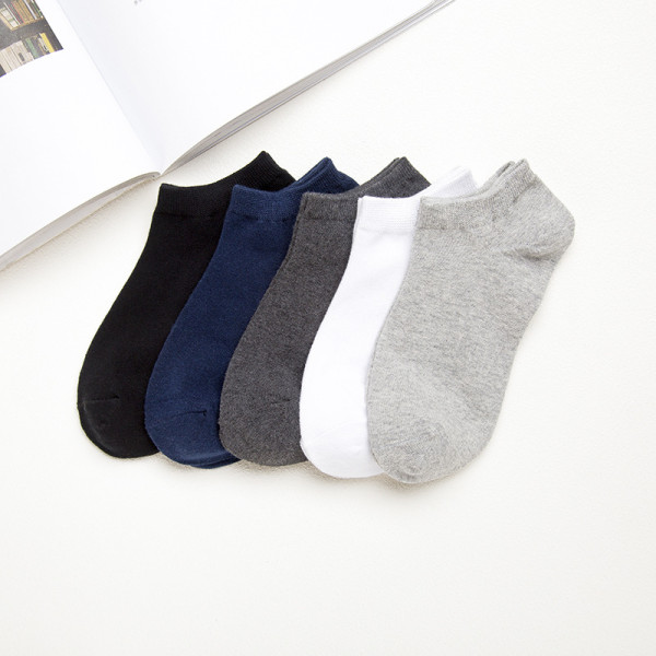 100% cotton sport socks anti slip for men