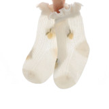 New Baby Socks Summer Thin Mesh Newborn Baby Socks Combed Cotton Floral Children's Socks