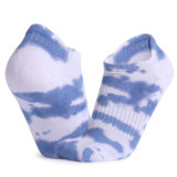 Men's Thick Printing Socks Breathable Sweat-Absorbent Deodorant Sports Running Socks Ankle Cotton Socks