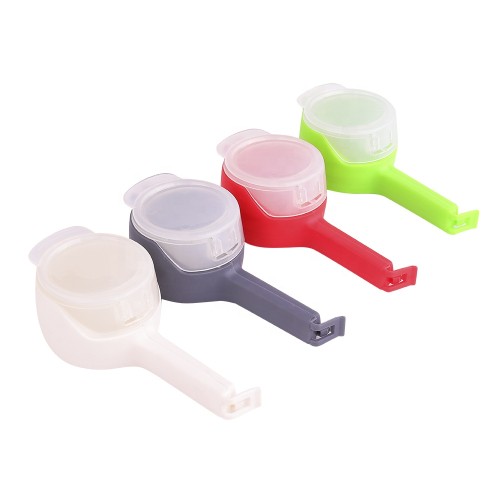 Plastic Helper Food Saver Travel Kitchen Gadgets Seal Pour Food Storage Bag Clip Snack Sealing Clip Keeping Sealer Clamp