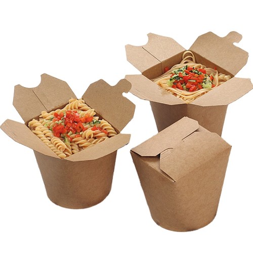 26 oz Restaurant Family use Box Custom Packaging paper food box For Restaurant sushi takeaway box
