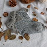 Autumn and Winter New Big Bow Woolen Baby Socks Baby Girl Cotton Socks Wholesale Princess