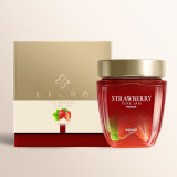 Custom Retail Eco Friendly Paper 2 Pieces Lid And Base Boxes Bottle Packaging Gift Box for Jam Jars