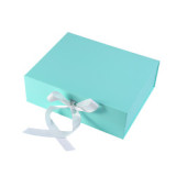 Knotless Box Braids Wig Luxury Clothing Wedding Favours Candy Box Jewelry folding Box With Ribbon