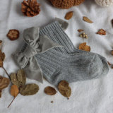 Autumn and Winter New Big Bow Woolen Baby Socks Baby Girl Cotton Socks Wholesale Princess