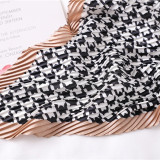 Custom Folds Small Silk Scarf Ladies Wild Decorative Winter Square Scarf Wrinkle Wholesale Neckerchief Scarf