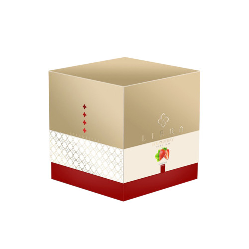 Custom Retail Eco Friendly Paper 2 Pieces Lid And Base Boxes Bottle Packaging Gift Box for Jam Jars