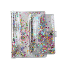 Wholesale Office School Refillable Traveller Binder Cover Plastic Clear Pvc 6 Ring Binder