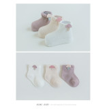Summer Thin Combed Cotton Mesh Breathable And Sweat-absorbent Baby Socks
