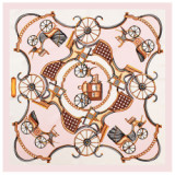 30 Patterns Fashion Scarves For Women Shawl Print Silk Satin Hijab Scarf Female Bandana 70*70cm Luxury Brand Square Shawls Scarf