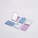 Portable Cosmetic Pocket Mirror Small Promotion Gift Aluminium Pocket Mirror Travel Mirror