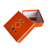 Hot Selling Custom Luxury Handmade Rigid Cosmetic Skin Care Gift Set Orange Colourful Mother Gift Packaging