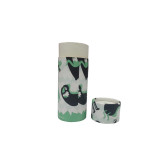 Hot Biodegradable cardboard Custom cylinder tube packaging round paper boxes Tea Coffee Box