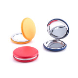 Hot Sale Custom Logo Mini Round Folding Travel Compact Pocket Mirror Portable Pocket Mirror