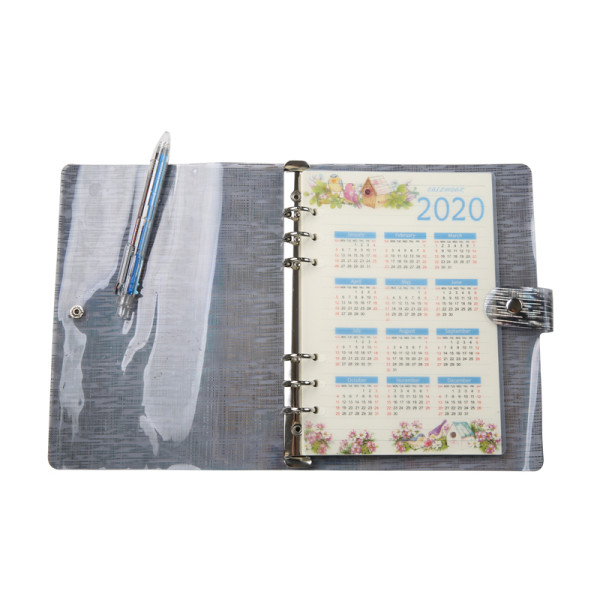 Promotion Of Cheap Transparent Soft Pvc Transparent 6-Ring Binder