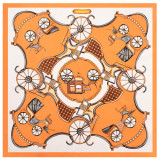 30 Patterns Fashion Scarves For Women Shawl Print Silk Satin Hijab Scarf Female Bandana 70*70cm Luxury Brand Square Shawls Scarf