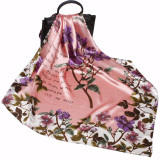 New Style Square Scarf Leopard Print Female Spring Summer Decoration Scarf Various Patterns Silk Satin Scarf 70*70cm