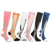 Wholesale custom outdoor processing football socks adult sports pressure socks