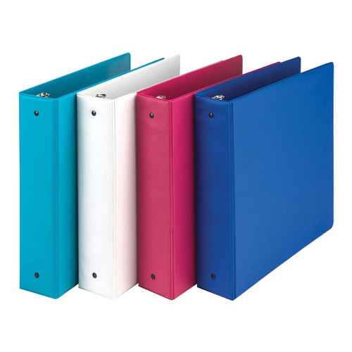 High Quality custom PVC colorful 1 inch 3 ring binder file folder