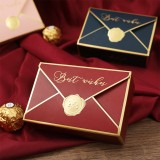 Paper wedding candy gift packaging folding envelope packaging paper box