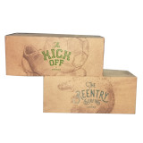 Wholesale Grey 2 Pieces Lid and Base Cardboard Paper Gift packaging for glasses box with customize logo