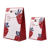 Paper bag high quality carry folding bag wedding gift paper bag