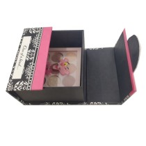 Customized Design Luxury Magnetic Cardboard Cosmetics Double Door Open Paper Rigid Gift Packaging Boxes