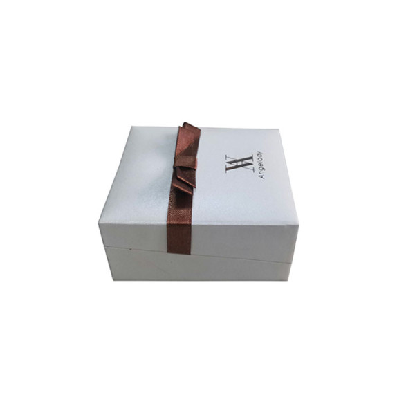 New Design Custom Logo Foldable  Romantics Wedding Ring Gift Box With Ribbon Marry Me Surprise Packing