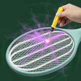 New on sale Portable hand held mosquito swatter Electric fly swatter with telescopic charging plug