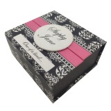Customized Design Luxury Magnetic Cardboard Cosmetics Double Door Open Paper Rigid Gift Packaging Boxes