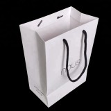 Wholesales Custom Logo Printed Cheap Recycled  Packaging Shopping Brown Paper Bag