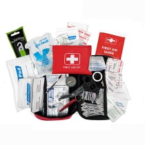 Evantek 2 in 1 first aid medical med kit red cross society