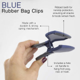 5  Plastic Large Potato Food Chip Sealable Bag Clips With Air Tight Seal Grip