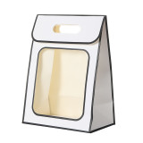 Paper Bag With Window Gift Craft Paper Bag Food Packaging Paper Bags