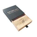Custom Logo Printed Luxury Fashion Recycle Sliding Style Cardboard Paper Packaging Gift Drawer Box