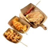 King Garden factory hot sale Biodegradable box Packaging Disposable soup container  Kraft paper container