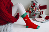 2021 Christmas Socks Men And Women Cotton Socks New Design Santa Claus Elk Socks